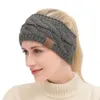 C Haarband Kleurrijk Gebreid Gehaakt Twist Hoofdband Winter Oorwarmer Elastische haarband Brede haaraccessoires