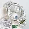 Data tylko M126334-0010 AAAAA 5A CZYKA FAKTORIA 1: 1 Superklone zegarki 41 mm Automatyczne mechaniczne 3235 Mężczyźni z zielonym pudełkiem Sapphire Crystal A01