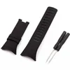 Horlogeaccessoires voor Suunto core horloges heren 100% alle standaard armband zwarte riem tape strap282v