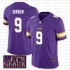 Lsu Tigers Football Odell Beckham Jr Jersey College Justin Jefferson Jayden Daniels 9 Burreaux Joe Burrow Delpit Malik Nabers CHASE Mathieu laisse Geaux cousu