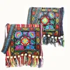 Hmong Vintage Ethnic Shoulder Storage Bag Embroidery Tassels Boho Hippie Tassel Tote Messenger Hangable Storage Organizer Bags2526
