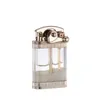 ZORRO métal Vintage meule briquet lumineux sables mouvants bascule kérosène Transparent réservoir de carburant cadeau créatif