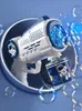 Astronaut Electric Automatic Light Bubble Machine Bubbles Gun Summer Beach Bath Outdoor Game Fantasy Toys For Children Barn Gift