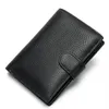 財布本革の財布の男性パスポートホルダーコイン財布マジックワレットポートフォリオマンポルトモニーミニバレットカバー282G