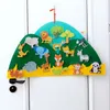 İstihbarat oyuncakları Montessori Toddler Çocuk Diy Duvar İçin Noel Ağacı Hissetti Noel Keçe Ağaç Süsleri Puzzle Oyunları Çocuklar İçin Eğitim Oyuncakları 231208