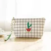 Trovine Cosmetic Borse Makeup custodia Donne Zipper Hand Hold Up Borse Pacchetto Peach Heart of Women Scarf Cosmetic Bag243S