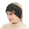 C Haarband Kleurrijk Gebreid Gehaakt Twist Hoofdband Winter Oorwarmer Elastische haarband Brede haaraccessoires