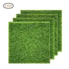 Panneaux de pelouse murale de plantes artificielles, clôture de jardin, décor de toile de fond, tapis vert, fournitures de fête dans la jungle, faux tapis décoratif Fl281p