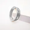 Anillo estrellado Anillos de amor Diseñador de anillos de uñas Acero de titanio para mujer Chapado en oro rosa con diamantes completos para anillos de hombre Regalo de compromiso de boda