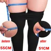 Waist Tummy Shaper 1000D Super Pantyhose Compression Stocking Fat Burn Slimming Anti Cellulite Tights Control Leg Shaper Weight Loss Stockings 231208