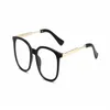 New fashion sunglasses transparent lenses designer sun glass men and women optical glasses side metal square eyeglasses full frame353W