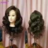 Mannequin Heads 80%Real Hair Doll Head For Hairstyle Professional Training Head Kit Mannequin Head Styling To Practice Curl Iron Straighten 231208