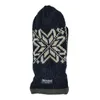 Bruceriver Mens Snowflake Knit Mittens with Warm Thinsulate Fleece Lining T220815294t