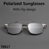 Sunglasses Thom Brand Women Square Frame Flip Clip Myopia Polarized Sun Glasses Men Prescription Eyeglasses Original ClamshellSung303x