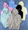 Zipper Hooded Cardigan Sweatshirts Paris Designer Woman Sweatshirt Amis de Coeur Aron Heart A Jacquard Baggy hoodies voor mannen en vrouwen Crew Necklovers 4207