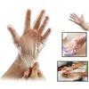 Disposable Gloves 1200pcs Set Clear Food One-off Plastic Restaurant Cleaning Kitchen Cooking BBQ Supplies310u