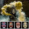 Feestmaskers Bluetooth APP-bediening Slimme LED-gezichtsmaskers Programmeerbaar gezichtsverandering DIY Poes voor feestdisplay LED-lichtmasker voor Halloween 231208