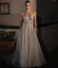 Glitter Mermaid Wedding Dresses With Detachable Train Strapless Dubai Women Modern Bridal Gowns 2023 Vestido De Novia