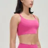 Yoga outfit Sports Underwear Women's Sling Beautiful Back Thin Shoulder Strap U-Krage Anti-Walking Bra