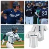 Penn Eyaleti Kevin Michaels Aslanlar Basebal Dikişli Jersey Herhangi bir İsim Numarası Travis Luensmann CJ Carmichael Adin Zorn Aiden Coleman Matt Maloney Zach Mizrahi