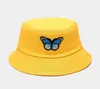 Chapeau seau papillon joker pour femmes, nouveau style printemps été 2021, chapeau de pêcheur, chapeau de voyage en plein air, casquette de soleil, chapeaux pour femmes 017575342