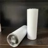 ABD CA Depo Diy Isı Pres Baskı Kupa Boş Süblimasyon Paslanmaz Çelik Vakum Yalıtımlı 20oz Sıska ve Kauçuk Dipli Sıska Düz Tumbler