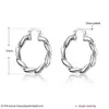 Whole - lowest Christmas gift 925 Sterling Silver Fashion Earrings yE156314C