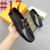 43model Zapatos de cuero para hombre de alta calidad Mocasines de diseñador Zapatos planos rojos, zapatos de mujer de piel de serpiente brillante, zapatos de hombre mocasines