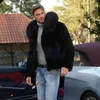 Men's Fur Faux Fur Fashion Men'S Faux Fur Coat Autumn Winter Thick Warm Tough Guy Artificial Fur Collar Hooded Jacket Male Fluffy Coats 231211