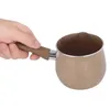 Süt Pot yapışmaz süt potu mini kaynar tava tek saplı kahve sıcak alüminyum alaşım hassas