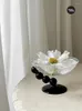 Verres à vin bol en verre transparent, maison créative salon Table basse fruits et Dessert plat de collation ornements décoratifs