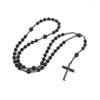 Pendant Necklaces Catholic Necklace Cross Rosary Prayer Religious Beads