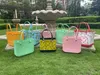 Storage Bags Waterproof Bogg Beach Bag Solid Punched Organizer Basket Summer Water Park Handbags Large Women's Stock Gifts GC2090