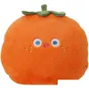 Animali di peluche ripieni Simpatico cartone animato Jacques Cuscino di frutta Confortevole morbido vegetale Decorazione della casa Regalo per bambini Q0727 Drop De Otizp