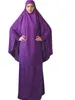 Ethnic Clothing Eid 2 Piece Set Long Khimar Skirt Muslim Prayer Garment Abaya Women Niqab Burka Saudi Arabia Hijab Ramadan Robe