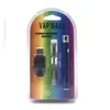 VAP MAX E-CIGARETTE 키트 350MAH 예열 배터리 전압 조절 가능 0.5ML 1.0ml 카트리지 USB 충전기 물집 키트 510 스레드 vape 펜