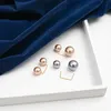 Pins Brooches 3PcsSet Double Pearl Brooch Pins Anti-fade Exquisite Elegant Brooches for Women Sweater Cardigan Clip Coat Summer Dress Jewelry 231211