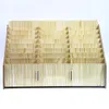 Wooden Mobile Phone Management Storage Box Creative Desktop Office Meeting Finishing Grid Multi Cell Phone Rack Shop Display210S