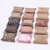 Gift Wrap 10 20 50Pcs Multi-Patterns Printed Kraft Paper Boxes Cute Mini Pillow Shaped Candy Bags For Wedding Favors Box Packaging310L