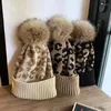 Berets Woman Bonnet femme hiver bonnets cappello donna invernale luksusowy ladien hat szydełka zimowa czapka dla kobiet puszyste gorras