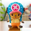 Gevulde pluche dieren 30 cm Eendelig speelgoed Tony Chopper Luffy Sabo Sanji Patroon Zachte poppen Leuke cartoon Kid Gift Q0727 Drop Deliver Otgna