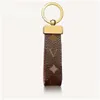 Keychains Lanyards Alloy Designer Chain Pendants Gold Color Retractable Valentines Present Dragonne Safety Wristlet Mini Key Ring Bag Dhyws