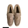 Loropinas skor casual skor sommar charms walk loafers 23 nya loropinas läder och päls integrerade lefu skor för kvinnors höst och vinter äkta läder lp wa hbqm