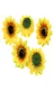 7cm Silk Sunflower Flower Head Diy Artificial Flower Heads Wedding Wreath Hair Accessories Fake Flowers Decoration 50pcs LOT2968037