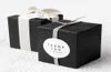 30pclot biały czarny papierowy papier pudełko prezentowe kosmetyczne butelka słoika pudełko rzemieślnicze ręcznie robione świeca do przechowywania pudełka zaworowe 10133937473355