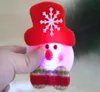 Spilla natalizia in stoffa flash Spilla luminosa di Babbo Natale Decorazioni natalizie Regali di Natale BP0019270431