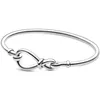 Bedelarmbanden Originele Chunky Infinity Bangle Me Link Snake Chain Patroon 925 Sterling Zilveren Armband Fit Europa Kraal Charm DIY Sieraden 231208