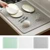 Bordmattor Disktorkning Pad värmebeständig diskbänk av diskbänk flexibel bänkskiva Anti-Scaling Silicon