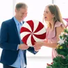 Kissen Weihnachten Überwurf Candy Shaped Plüsch Sweet Cane Home Dekorativ für Sofa Stuhl