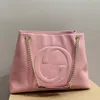 Italien Marke Luxus Frauen Designer Einkaufstasche Klassische Doppel Brief Mode Damen Schulter Taschen Handtasche 8A Qualität Plus Dame Echtes Leder Einkaufstasche Handtaschen